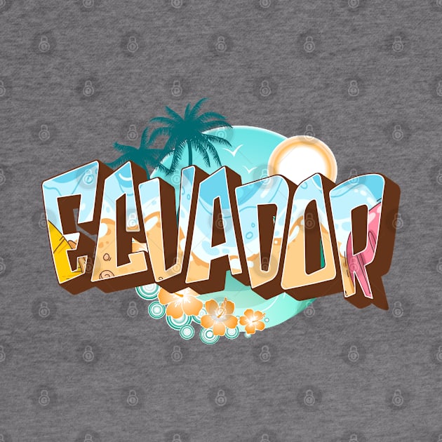 Ecuador 3d text by SerenityByAlex